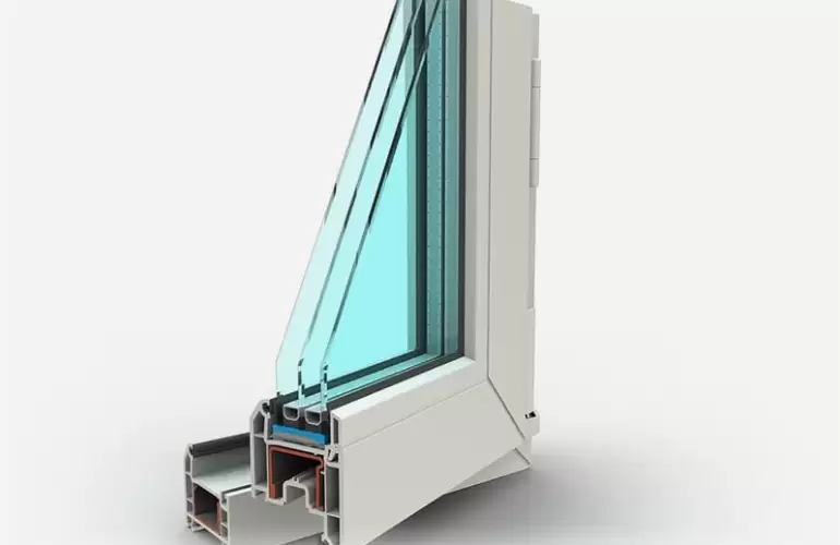 Остекление балкона под ключ окнами Рехау